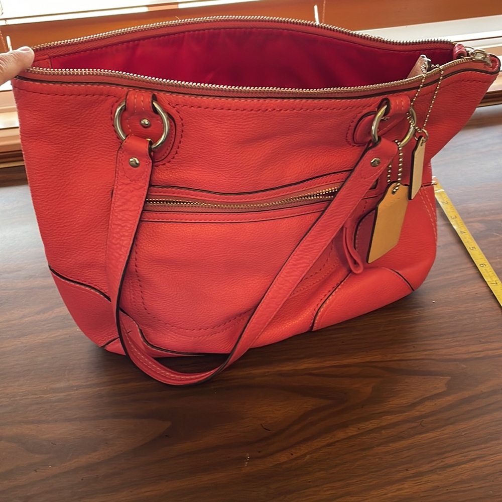 Classic Pink COACH shoulder bag